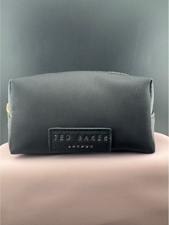 Ted Baker Handbags - Ted Baker London Black Nylon Cosmetic Pouch with Floral
